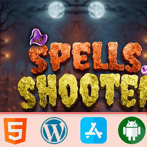 法术射击游戏 - HTML5 Construct3 游戏